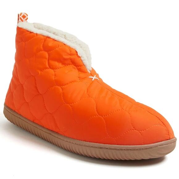Dearfoams Men's Warm Up Bootie House Shoe Boot Slipper Size M (9/10) - Picture 1 of 8